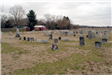 Graveyard with Tombstones