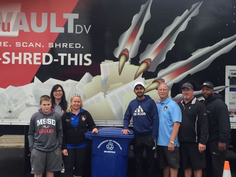 Township Committee at Recycling Event