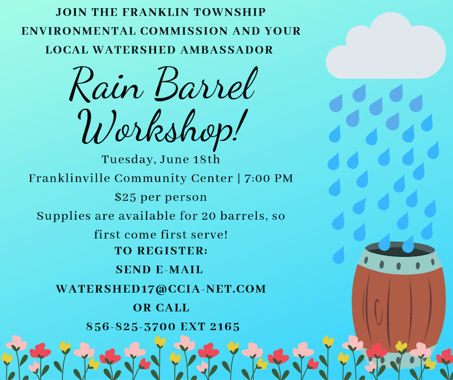 Rain Barrel Workshop Flier Image