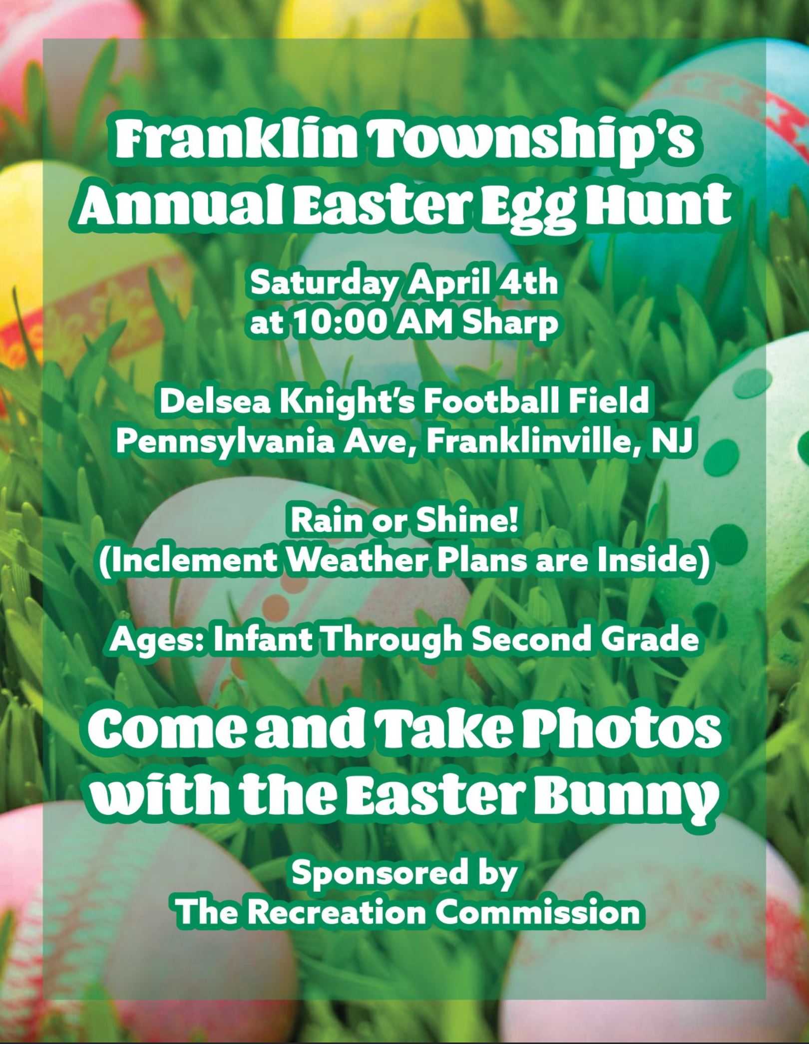 2020 Easter Egg Hunt Flier