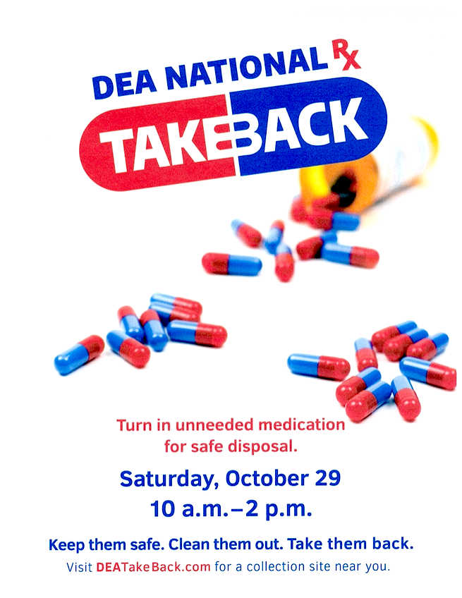 2022 DEA Drug Takeback Flier