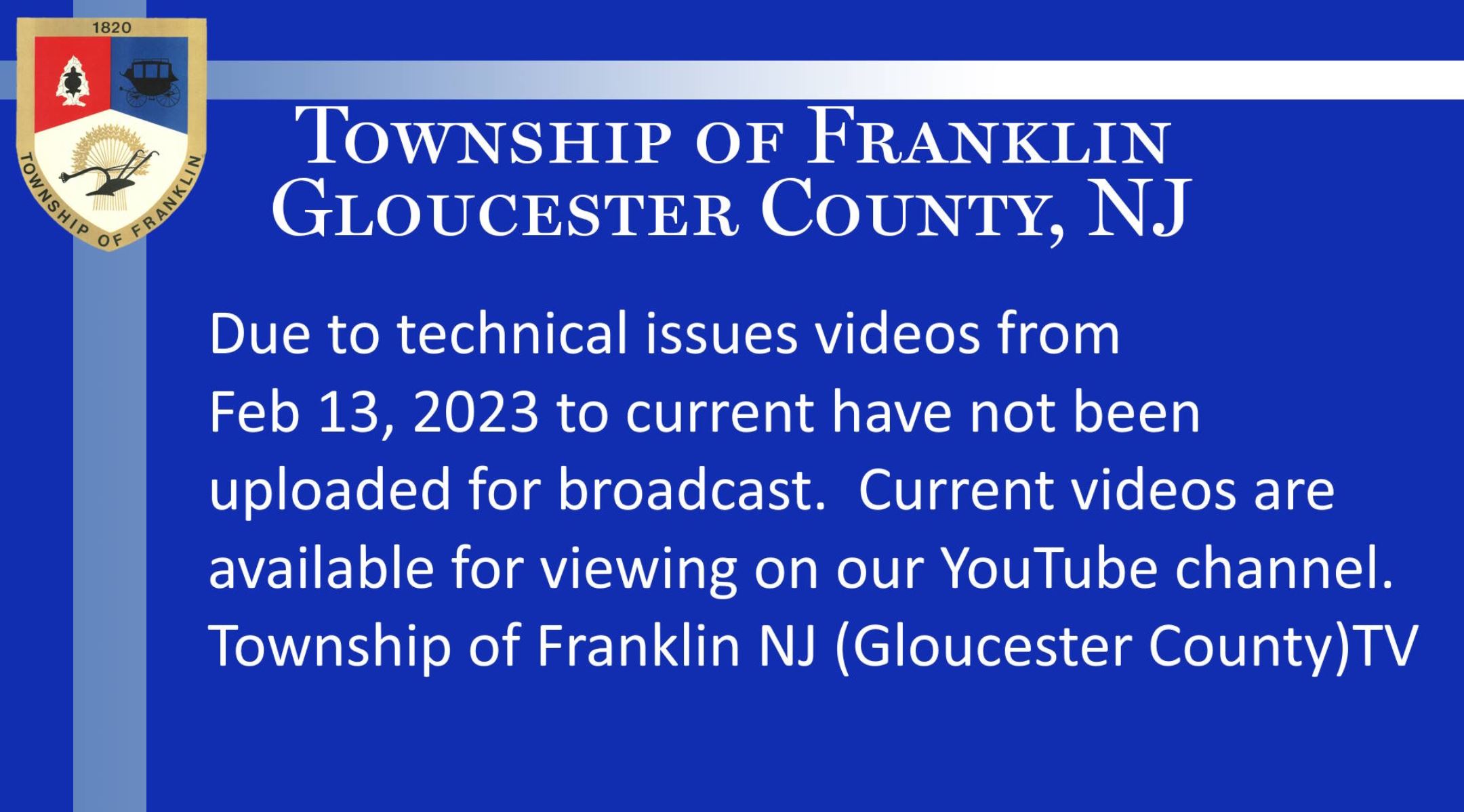 Issue with videos on public access tv