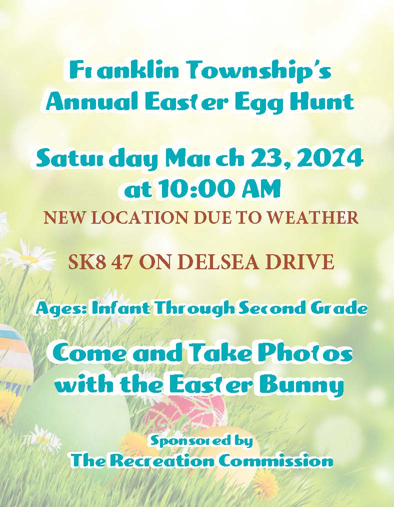 Revised 2024 Easter Egg Flier - Location at Skating Center