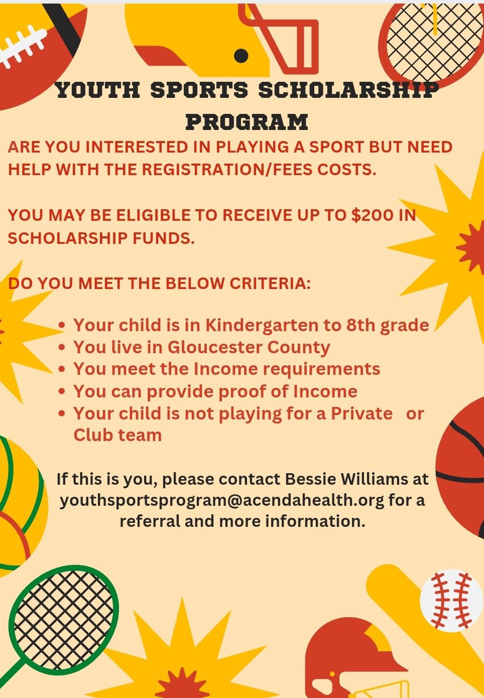 Sports Scholarship Program Flier 2026 (PDF)